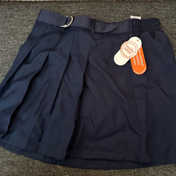 Wonder Nation Dark Blue School Uniform Pants - Picture 1 of 6